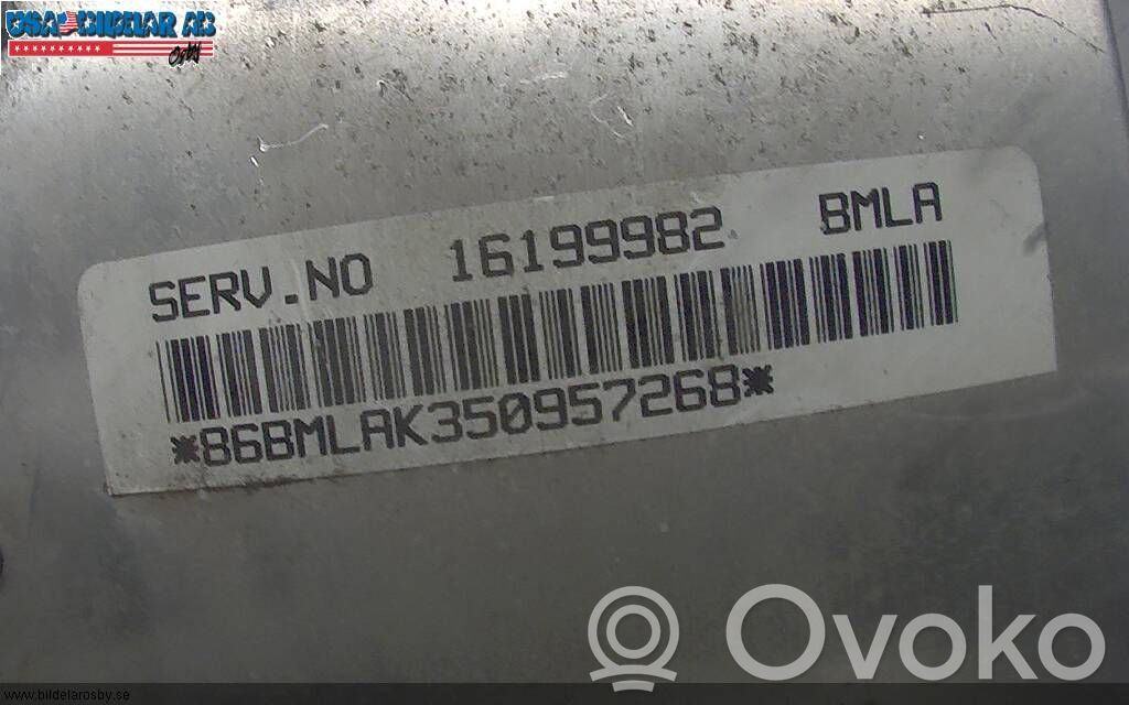 Injection control unit/module   16199982,59003619