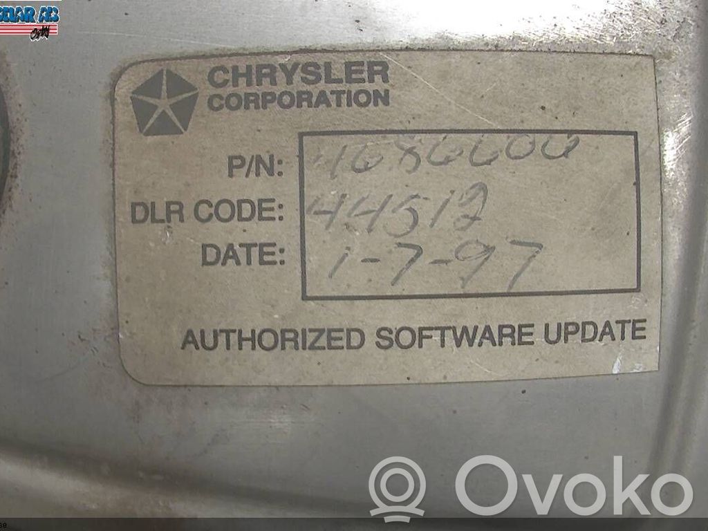 Chrysler Voyager Gearbox control unit/module 