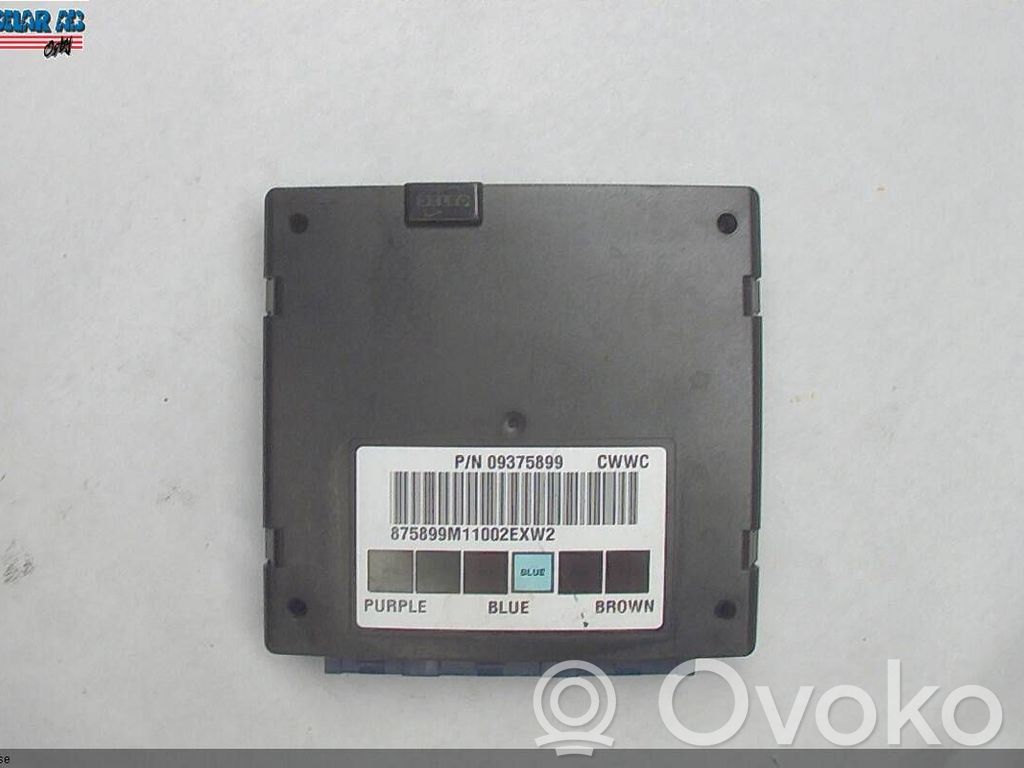 Central body control module   09375899,59106608