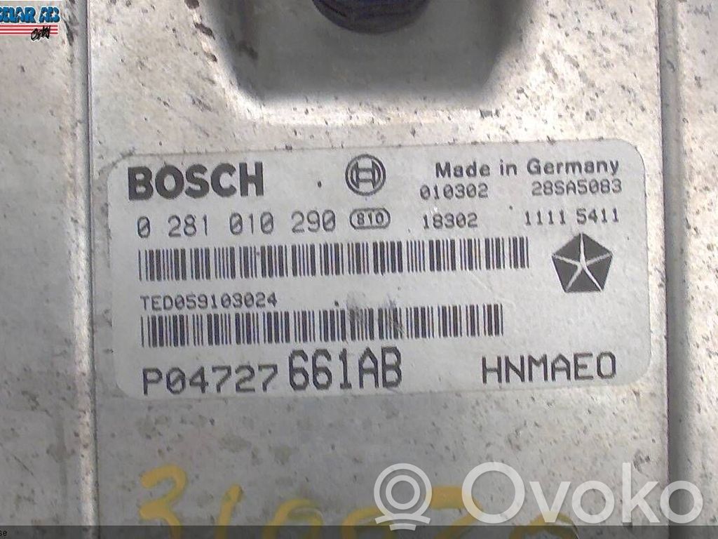 Injection control unit/module   4727661AB