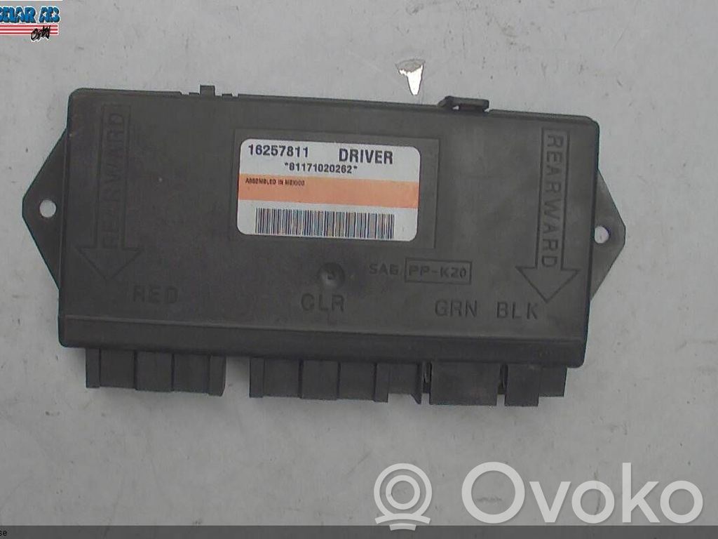 Chevrolet Corvette Other control units/modules 