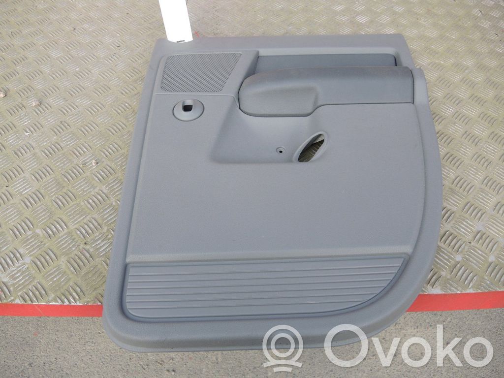 Front door card panel trim
