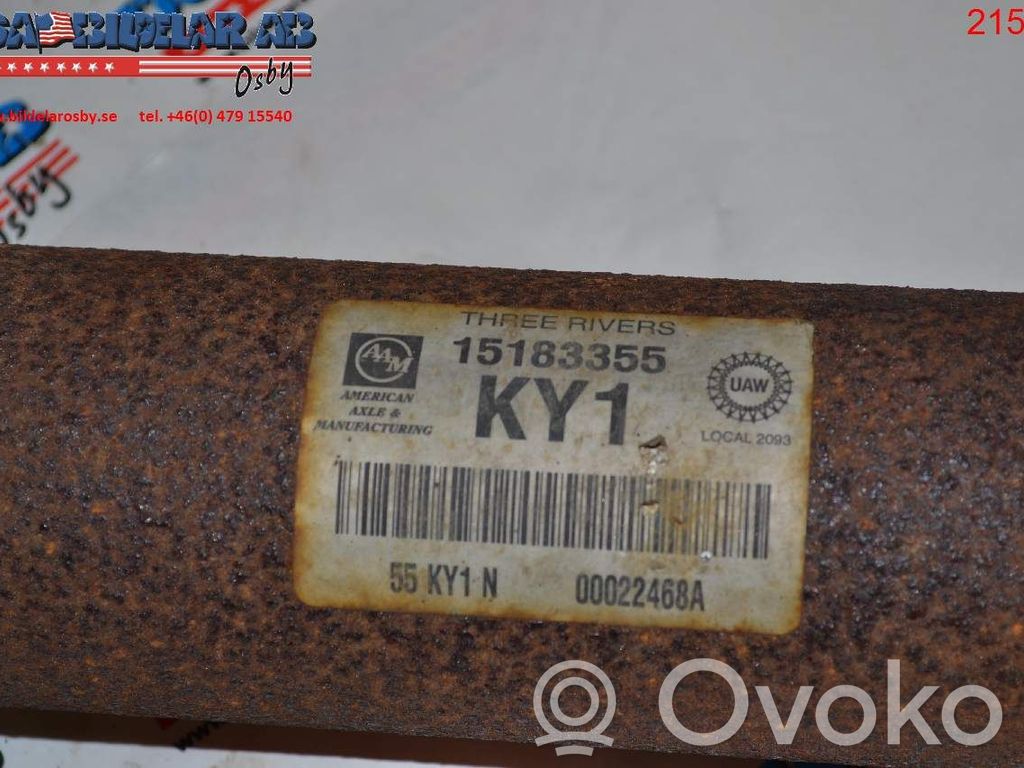 Eje propulsor delantero   15151400,43003285