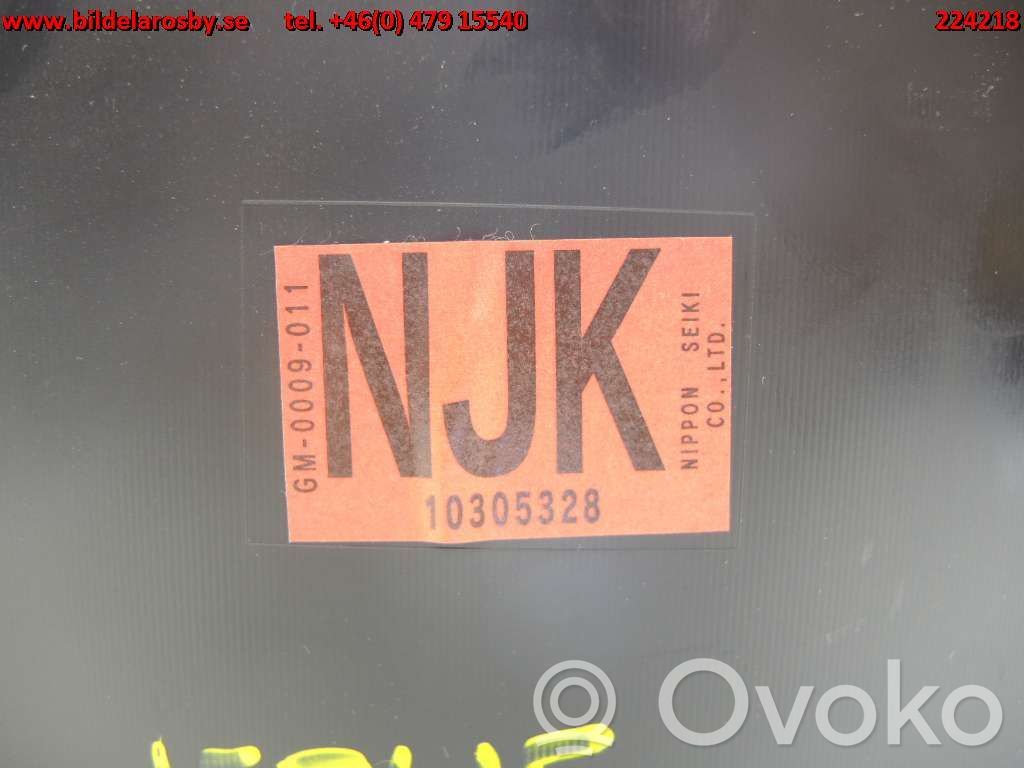 Speedometer (instrument cluster)   25700776,10305328