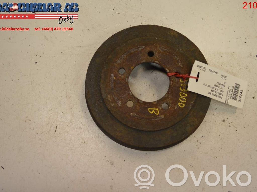 Dodge Caliber Drum brake (rear) 
