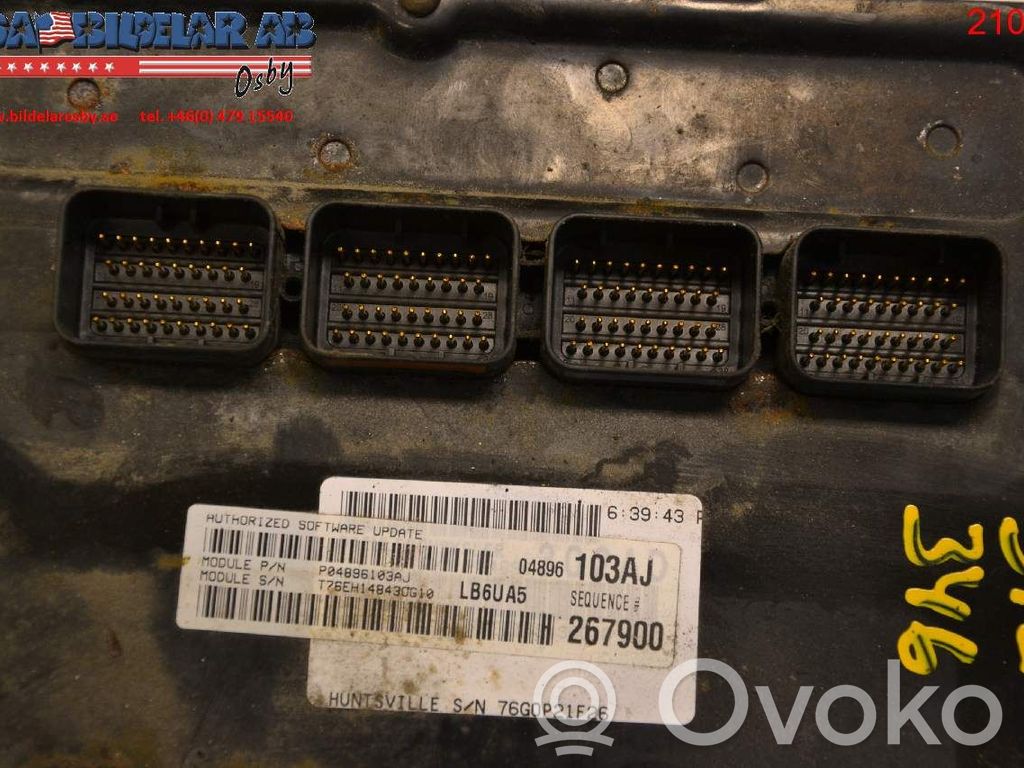 Sterownik / moduł wtrysku   4896103AJ