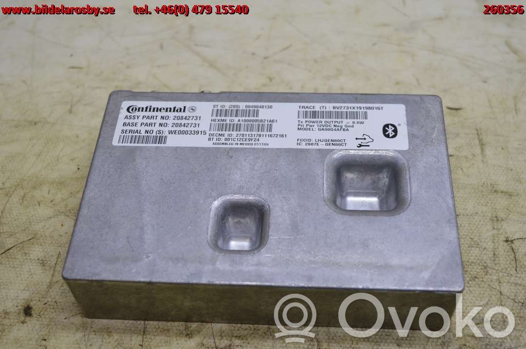 Chevrolet Camaro Other control units/modules 