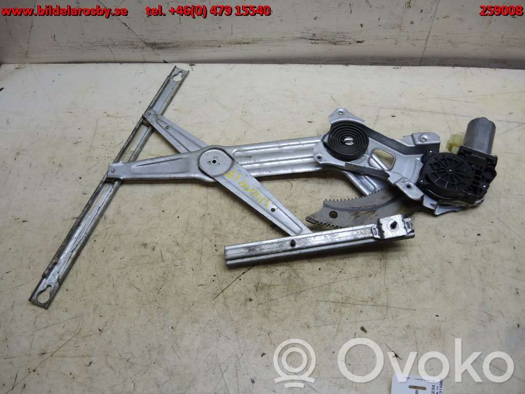 Front door window regulator with motor   12502048L