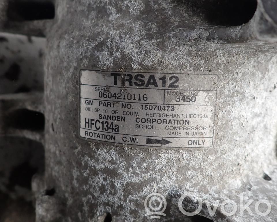 Chevrolet TrailBlazer Air conditioning (A/C) compressor (pump) 