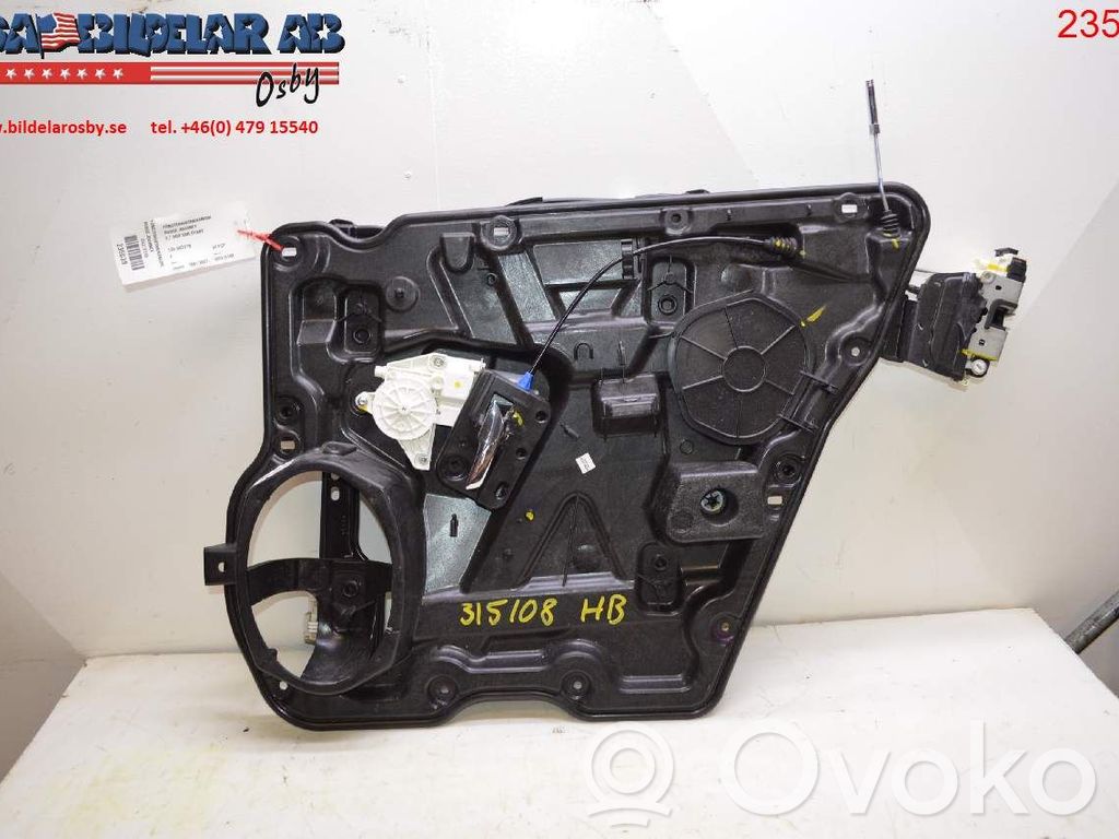 Mechanizm podnoszenia szyby przedniej bez silnika   13500237R