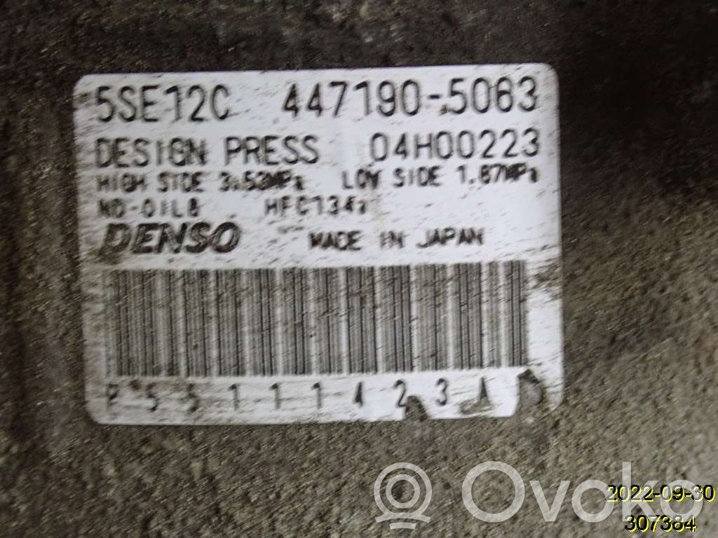 Air conditioning (A/C) compressor (pump)   55111423AC,68200758