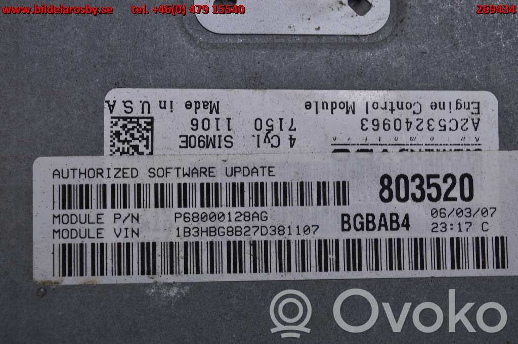 Dodge Caliber Įpurškimo valdymo blokas 