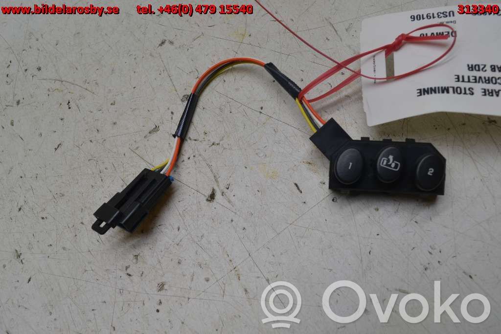 Chevrolet Corvette Interruptor de memoria del asiento 