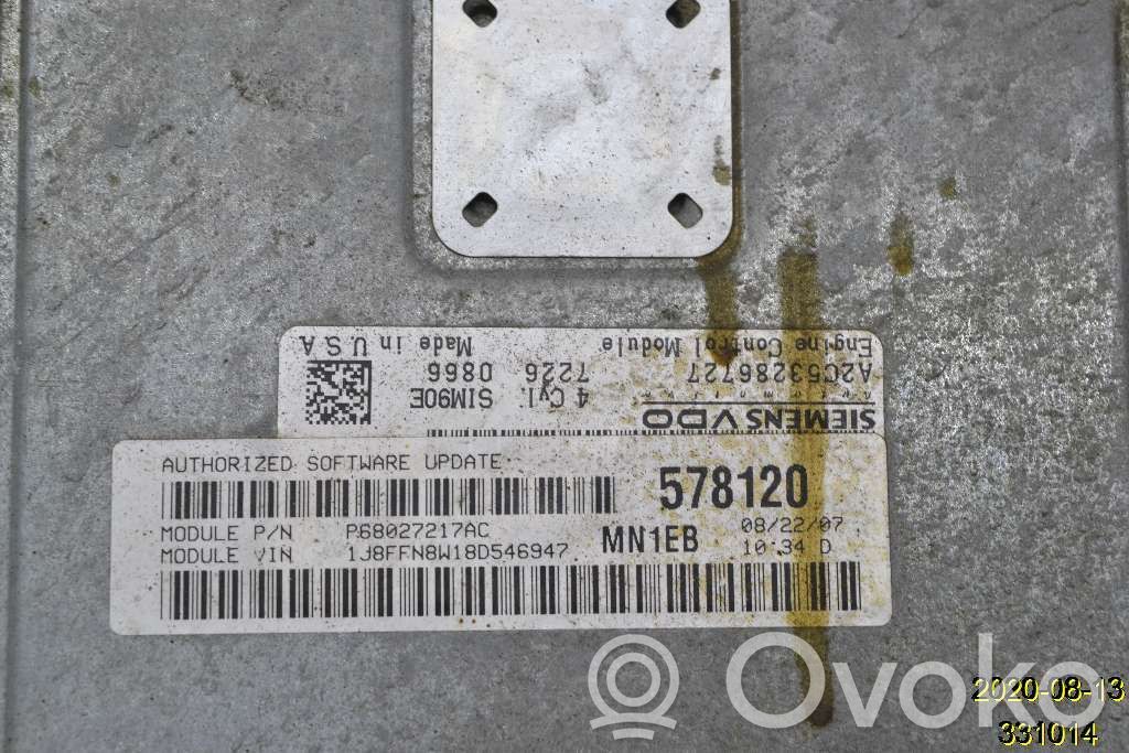 Jeep Patriot Įpurškimo valdymo blokas 