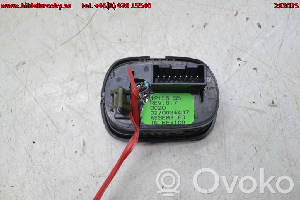 Chevrolet Corvette Fog light switch 
