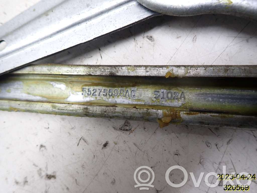 Dodge RAM Front door window regulator with motor 