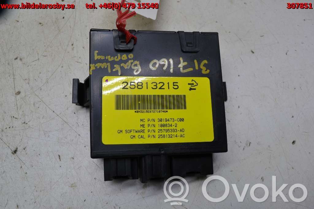 Cadillac SRX Other control units/modules 