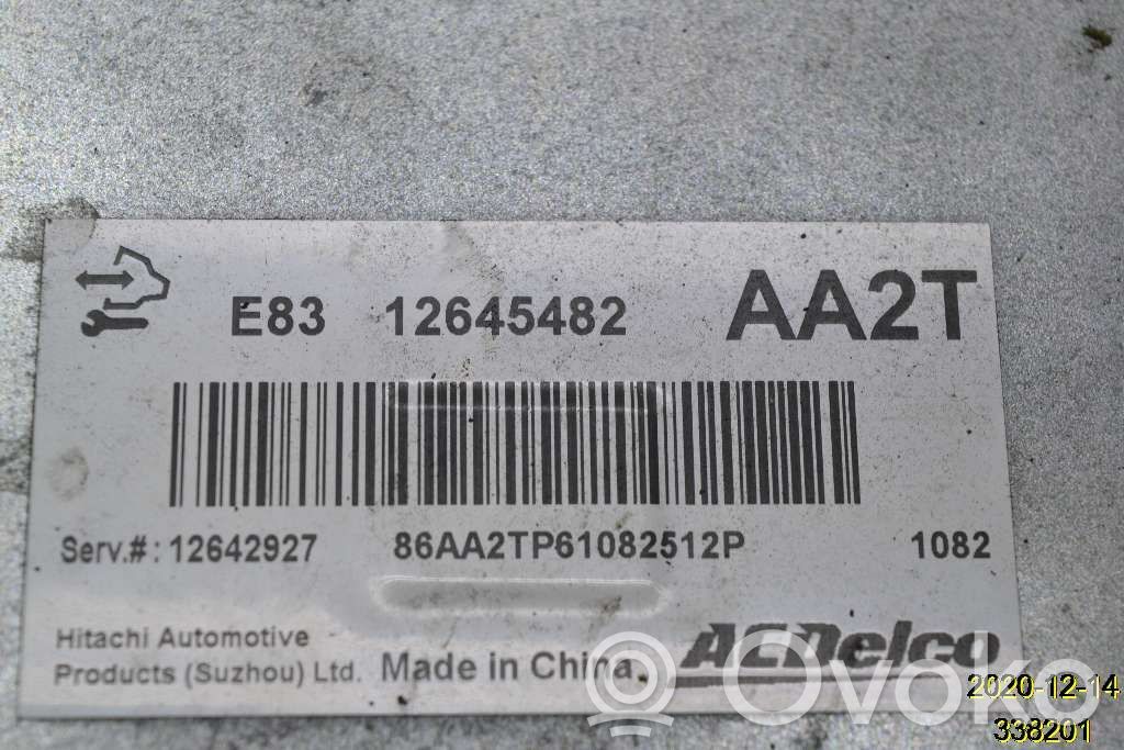 Unité de commande / module d'injection   12645482