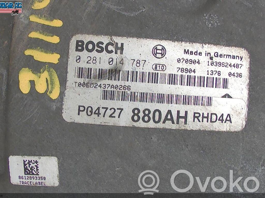 Chrysler Voyager Injection control unit/module 