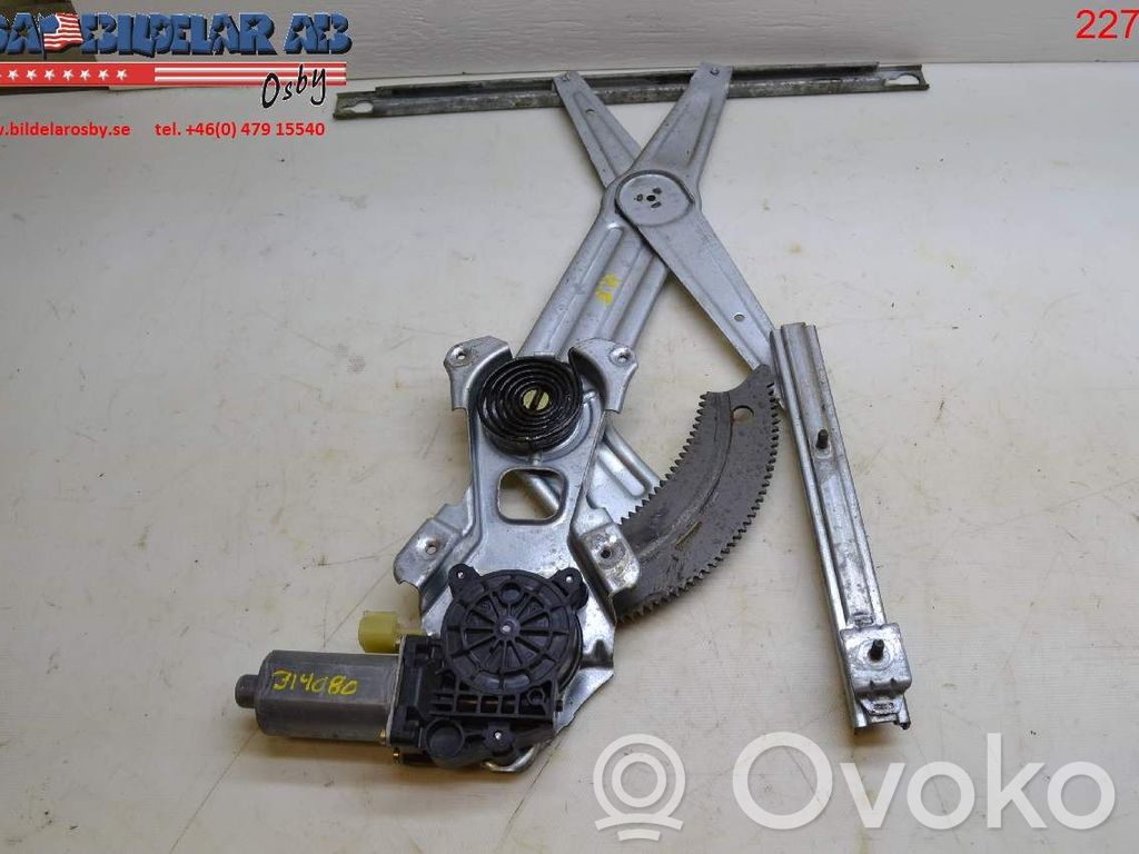 Dodge RAM Front door window regulator with motor 