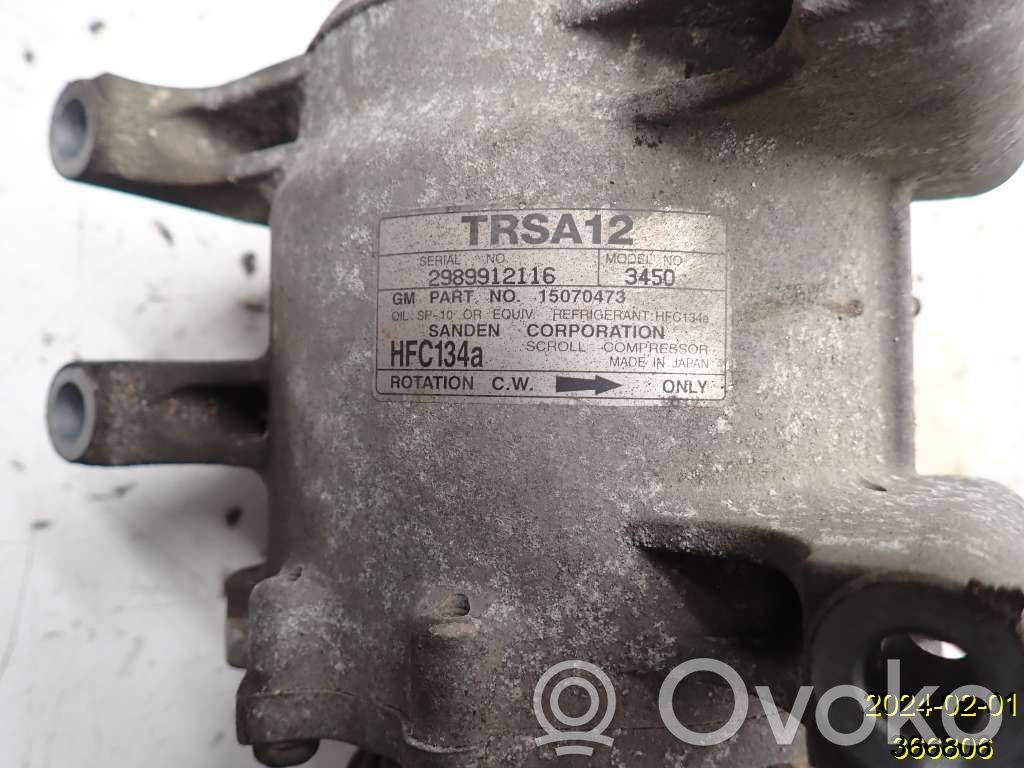 Air conditioning (A/C) compressor (pump)   68200610,15070473