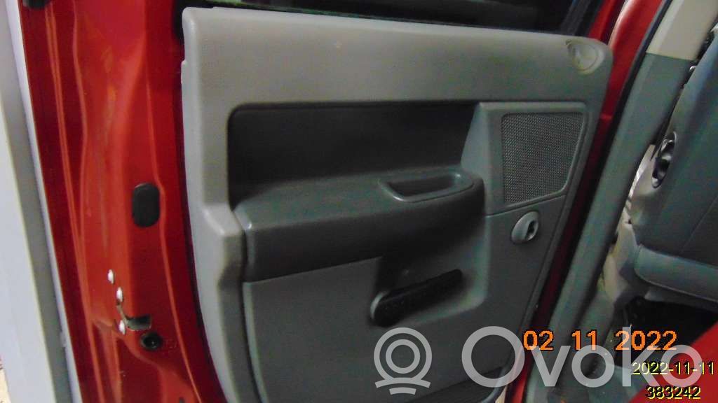 Front door card panel trim