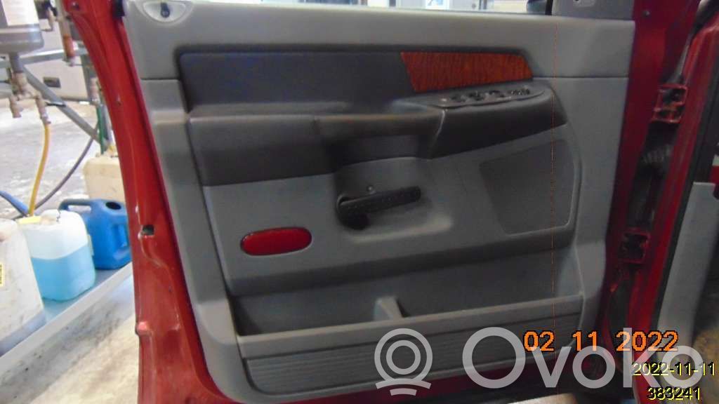 Front door card panel trim