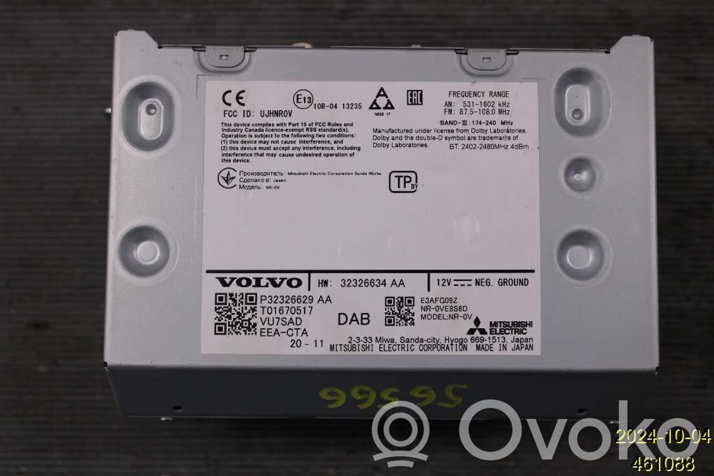 Volvo XC90 Panel / Radioodtwarzacz CD/DVD/GPS 