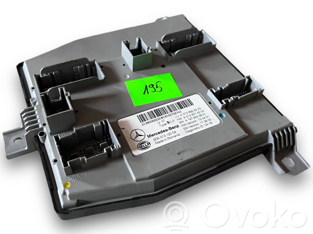 Mercedes-Benz E W213 Modul de control caroserie central 