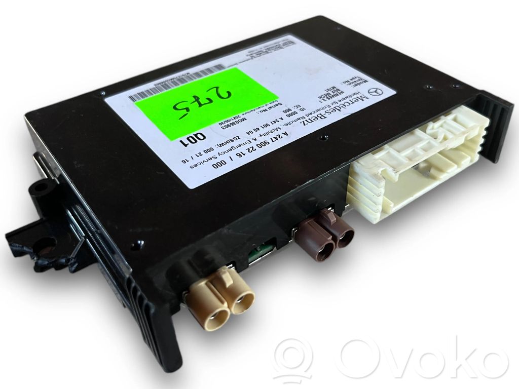 Mercedes-Benz B W247 Central body control module 
