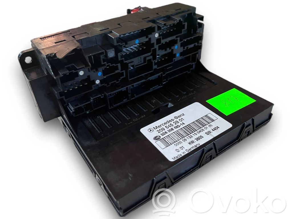 Mercedes-Benz CLK A209 C209 Modul de control caroserie central 