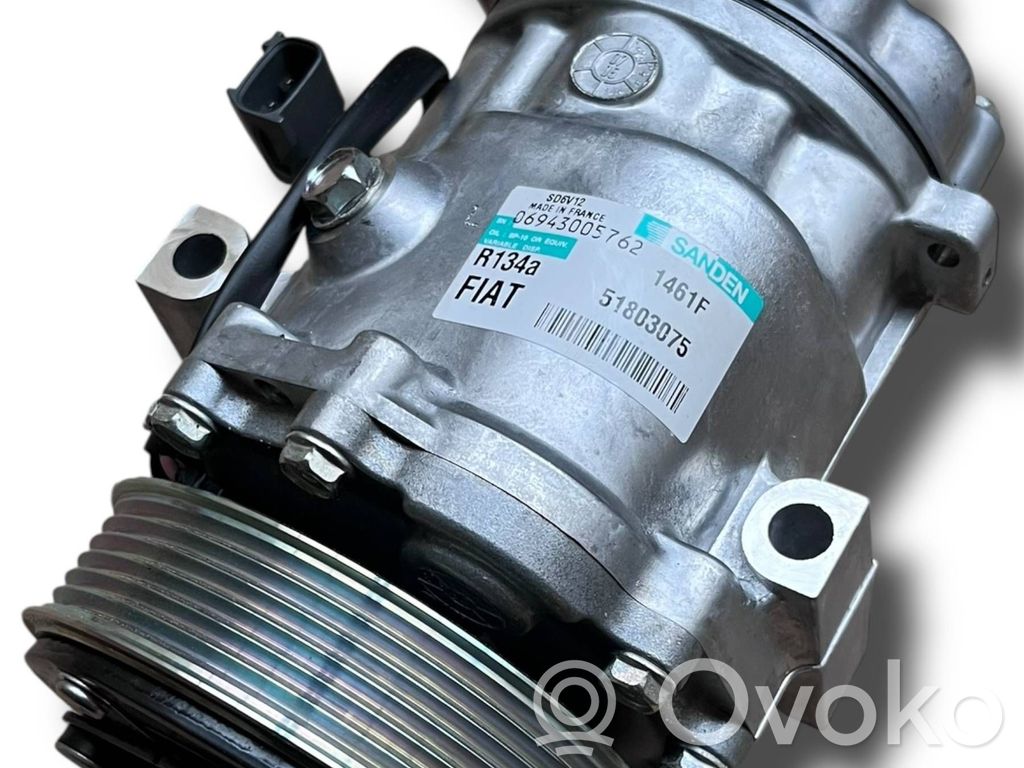 Fiat Punto (199) Compressore aria condizionata (A/C) (pompa) 