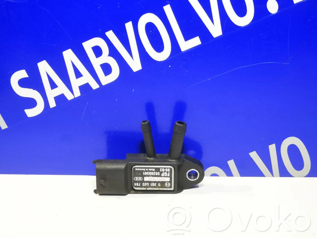 Saab 9-3 Ver1 Sensor de presión del escape 