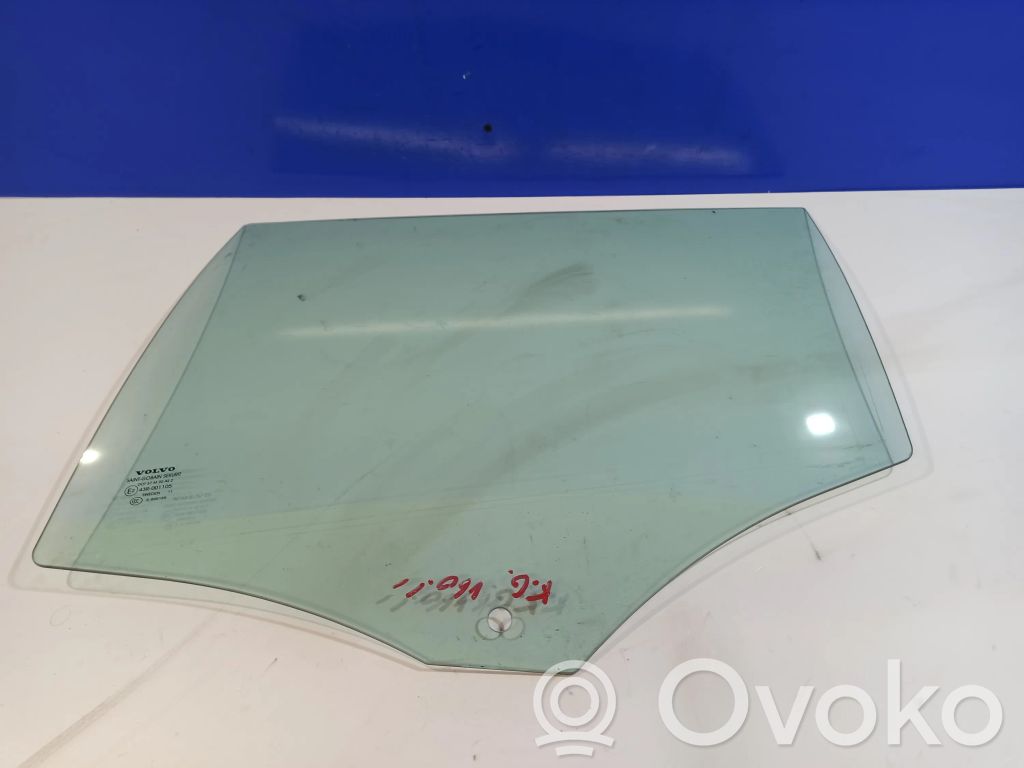 Volvo V60 Szyba drzwi tylnych 