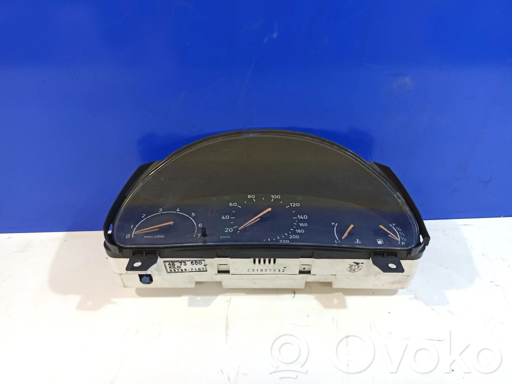 Saab 95 - 96 Speedometer (instrument cluster) 