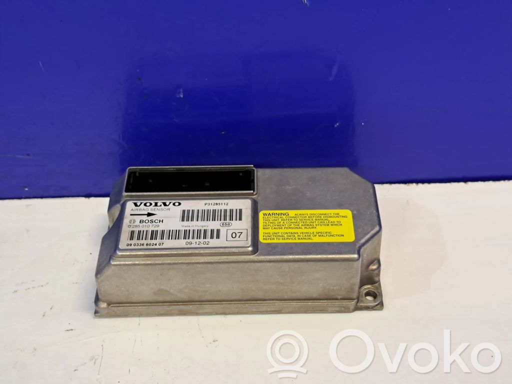 Volvo XC90 Airbag control unit/module 