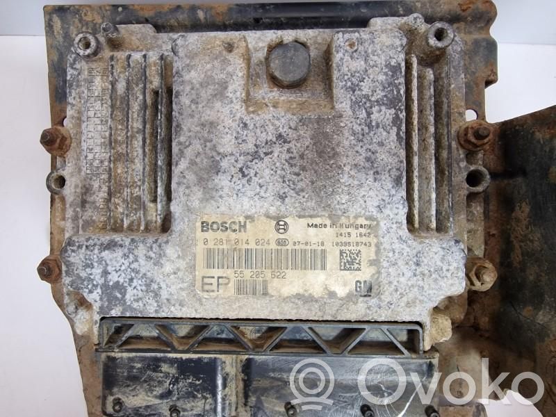 Opel Astra H Unitate control motor/modul ECU 