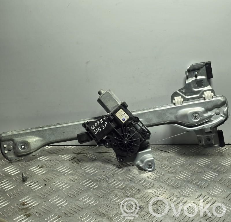 Mechanizm podnoszenia szyby tylnej bez silnika   94550809,94550809