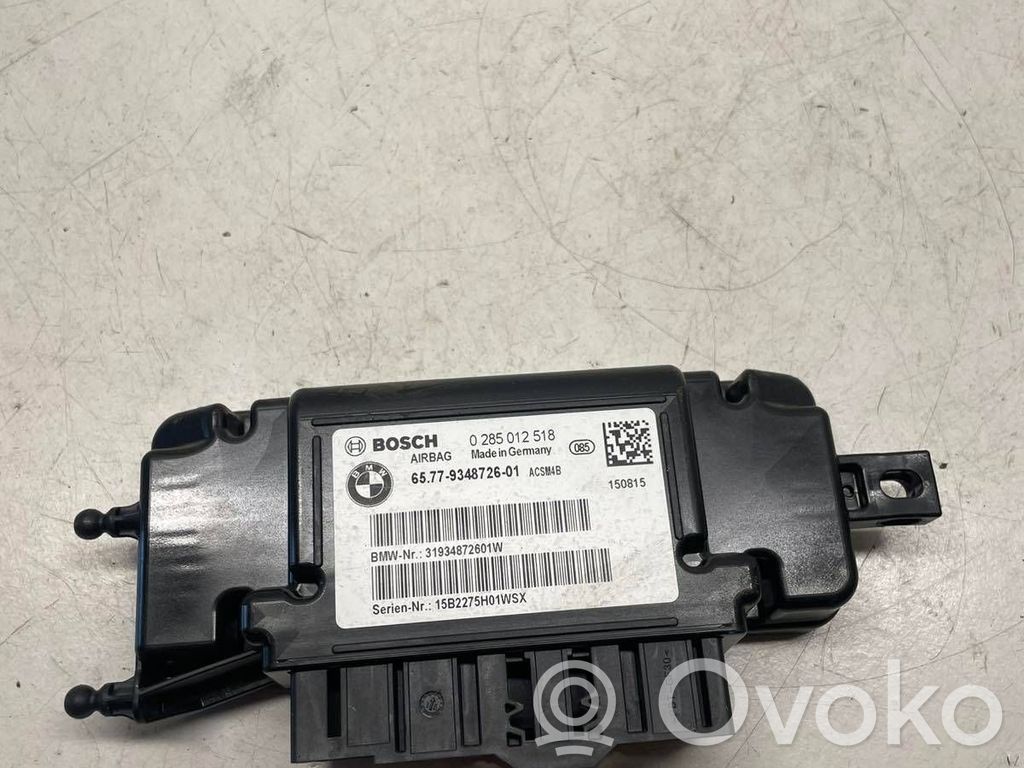 BMW 3 F30 F35 F31 Airbag control unit/module 