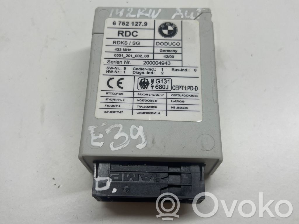 BMW 5 E39 Tire pressure control unit 