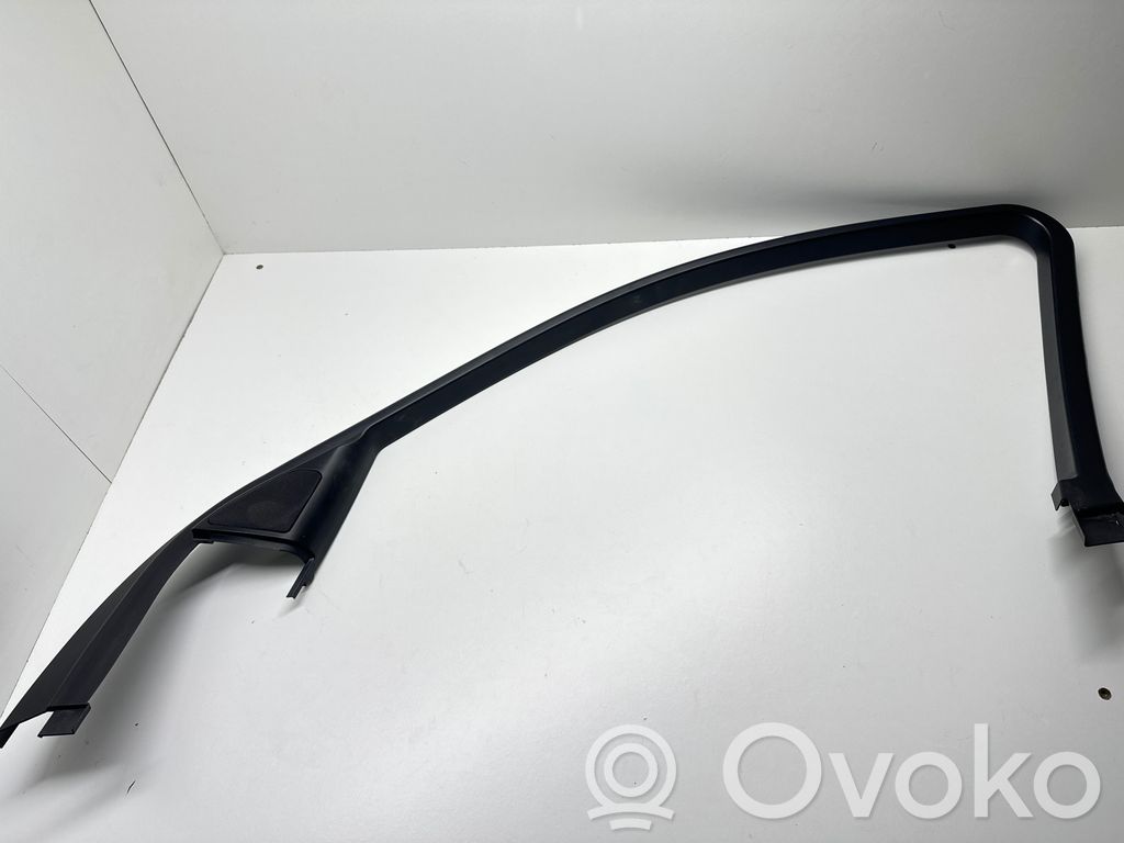 BMW 7 E65 E66 Rivestimento modanatura del vetro della portiera anteriore 
