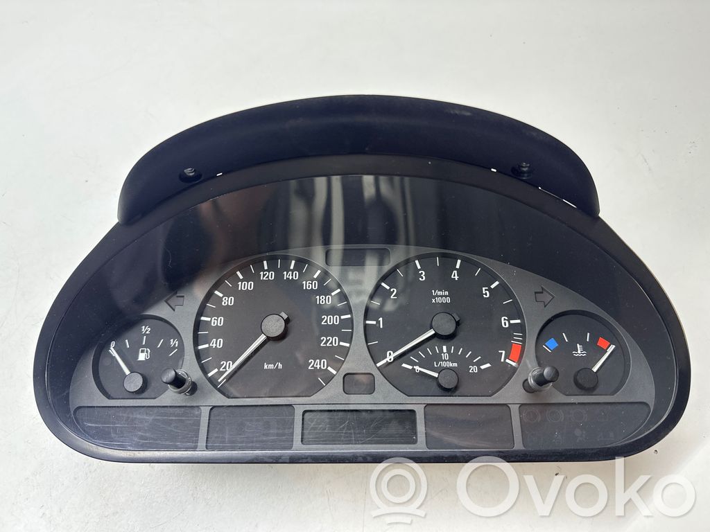 BMW 3 E46 Speedometer (instrument cluster) 