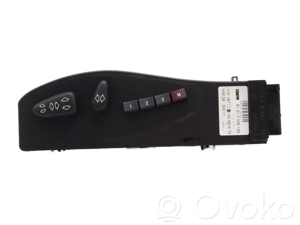 Seat control switch   61317036125