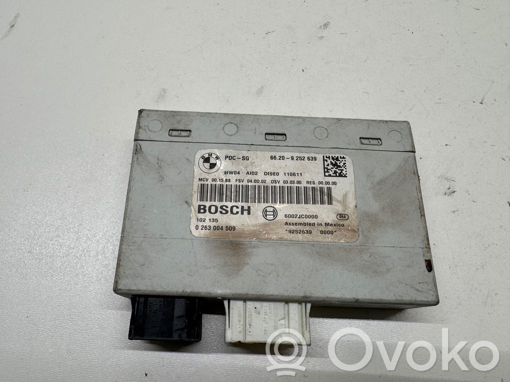 BMW 3 E92 E93 Unité de commande, module PDC aide au stationnement 