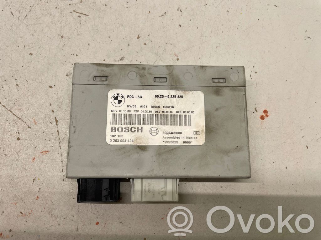 Pysäköintitutkan (PCD) ohjainlaite/moduuli   9225825,0263004424,6002JC0000