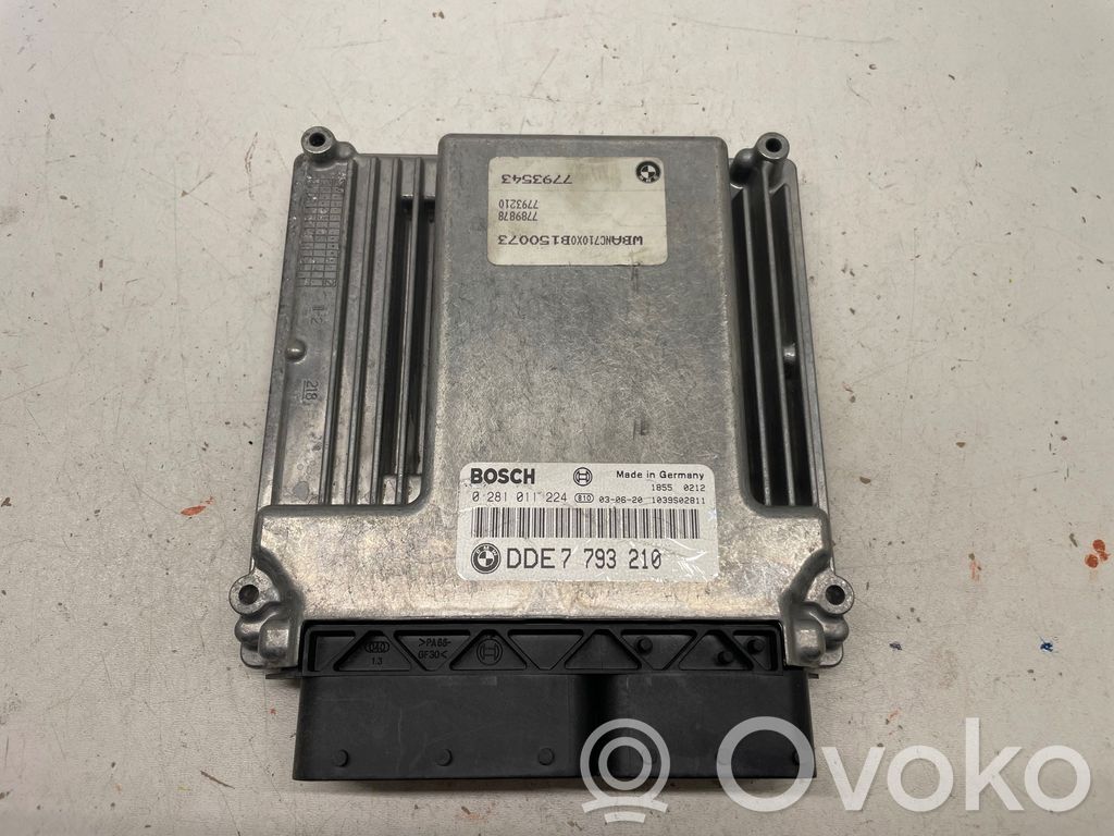 Engine control unit/module   7793210,0281011224,1039S02811