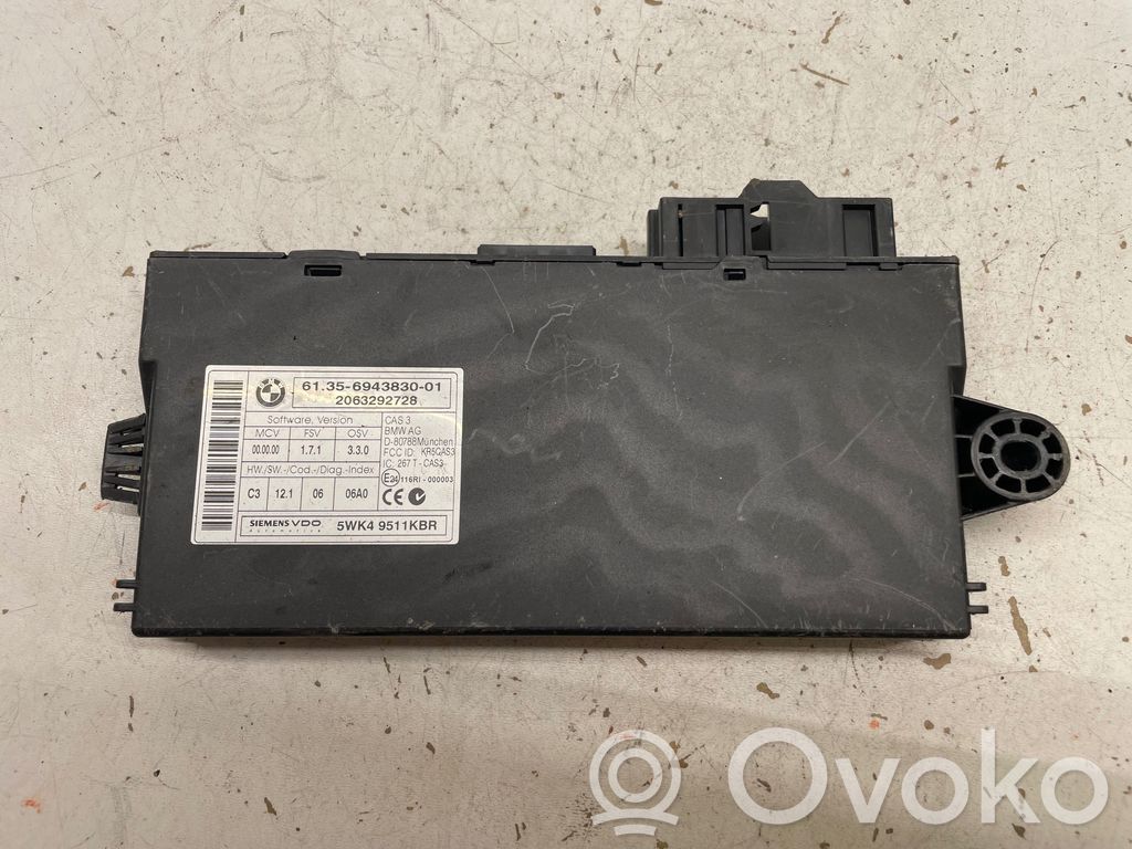 BMW 3 E90 E91 Aizdedzes ECU komplekts 