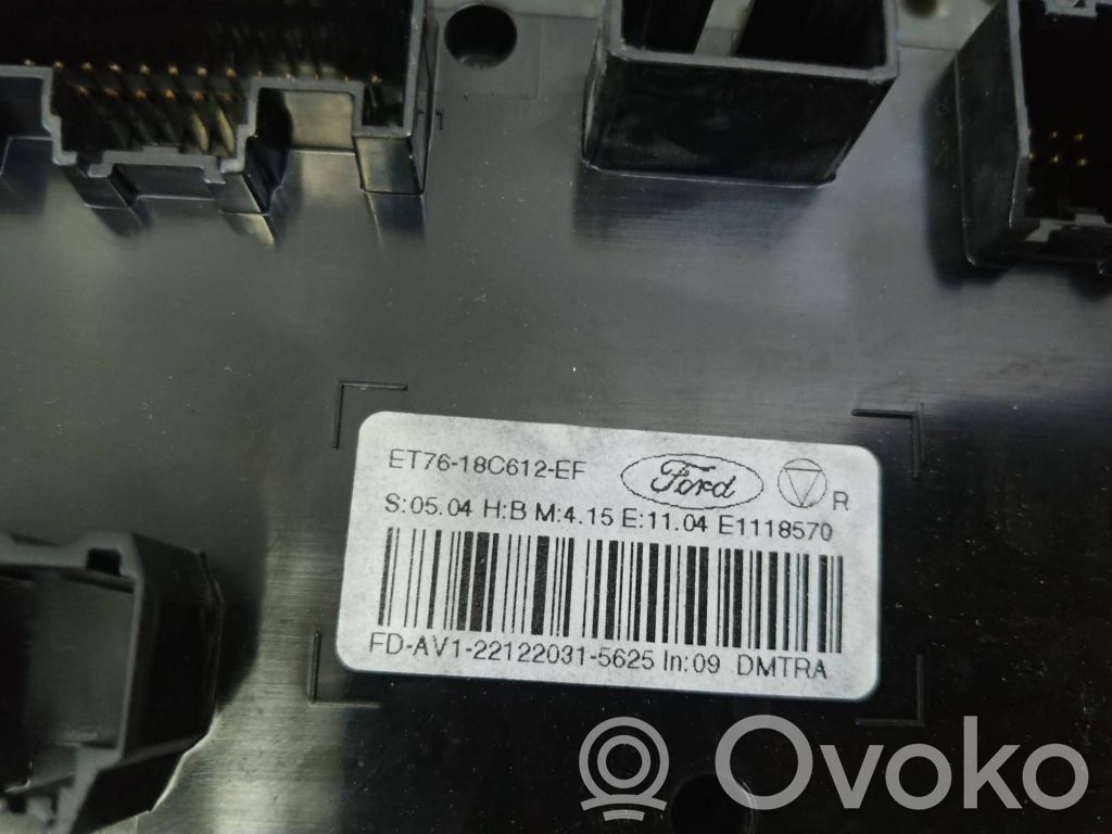 Ford Transit Courier Climate control unit 