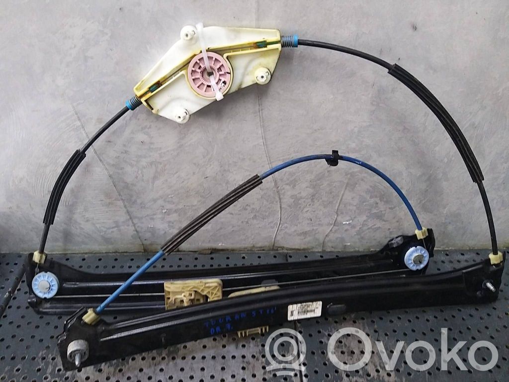 Volkswagen Touran III Mechanizm podnoszenia szyby przedniej bez silnika 