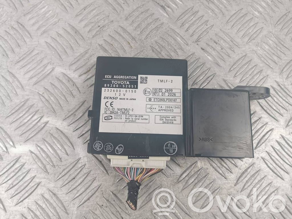 Toyota Yaris Other control units/modules 